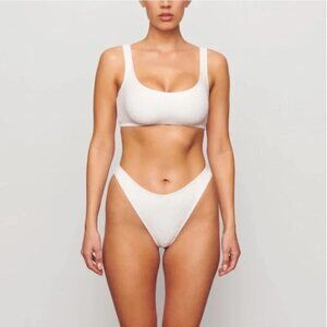 NWT‎ SKIMS Swim Marble Terry Cloth Bikini Set European Summer